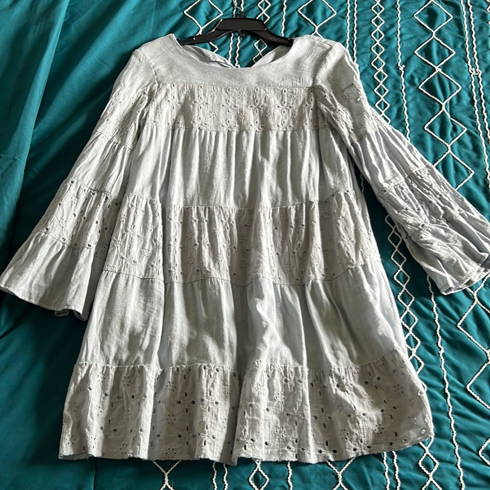 Boutique Eyelet Tunic Top/Dress